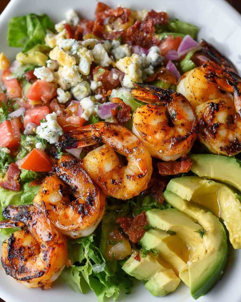 Grilled Shrimp Avocado Salad: A Burst of Zesty Freshness