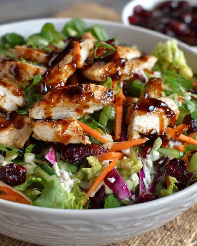 Asian Chicken Cranberry Salad