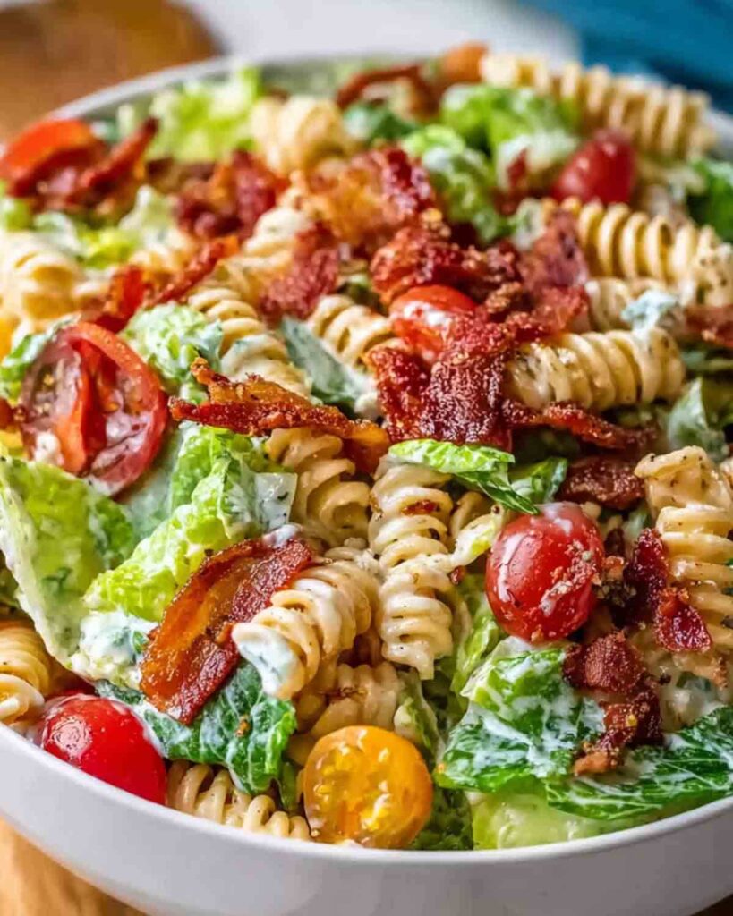 BLT Pasta Salad Recipe