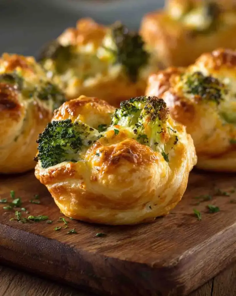 Cheesy Broccoli Puffs