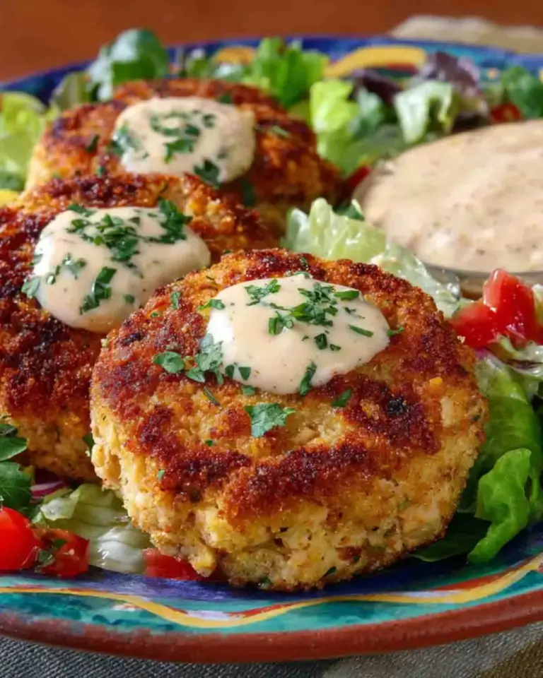 Salmon Croquettes with Remoulade Sauce