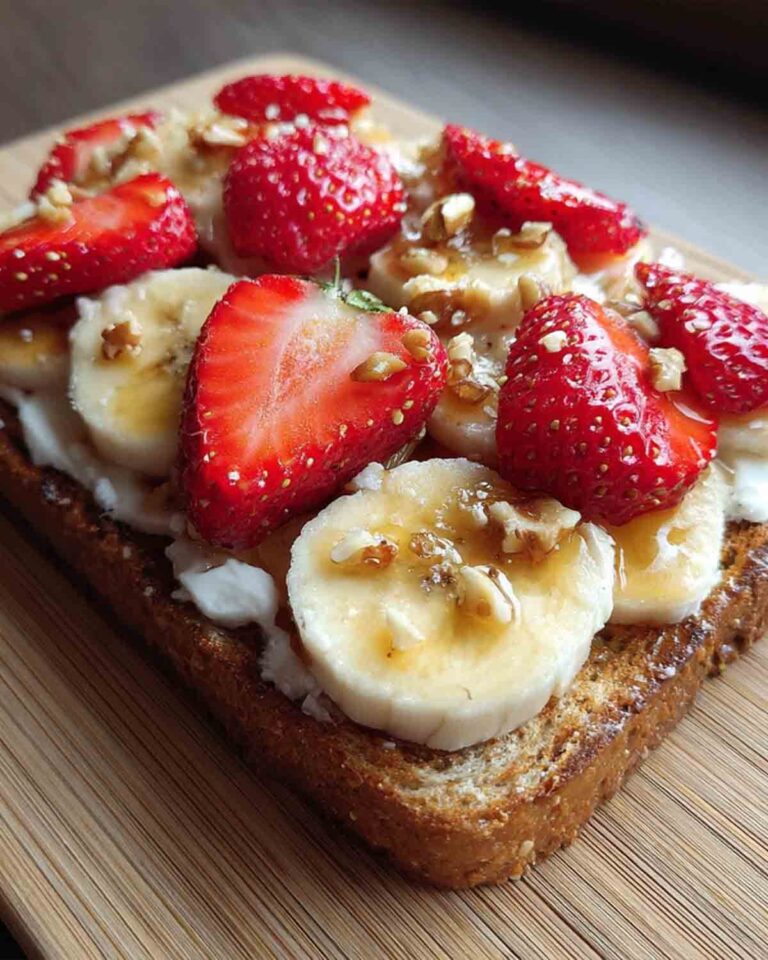 Strawberry Banana Toast: A Burst of Sweetness to Brighten Your Day