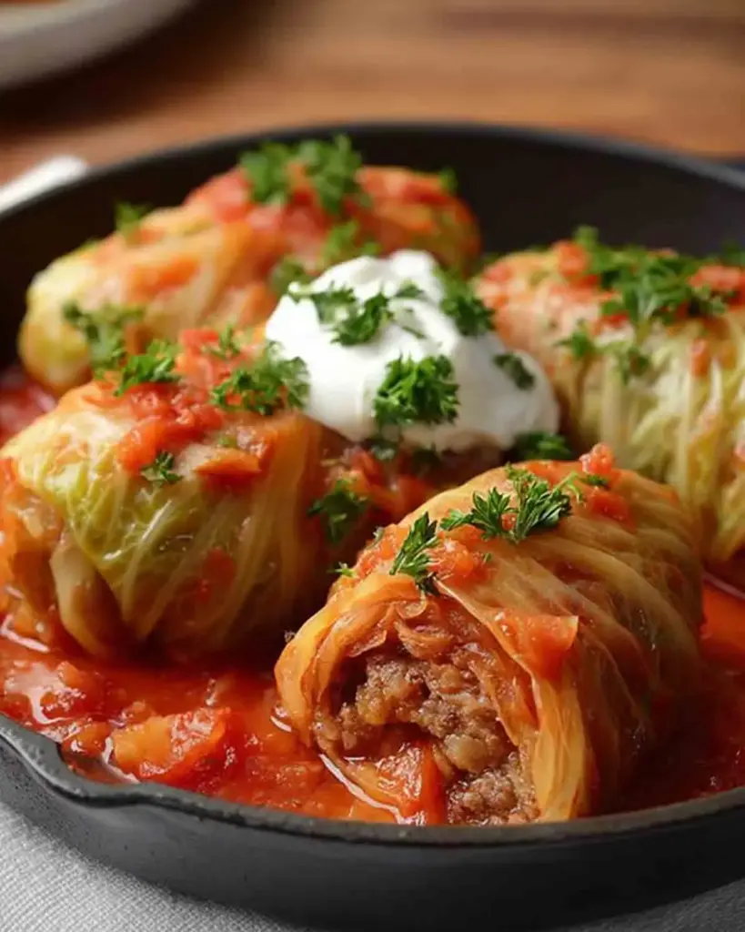 Stuffed Cabbage Rolls Recipe