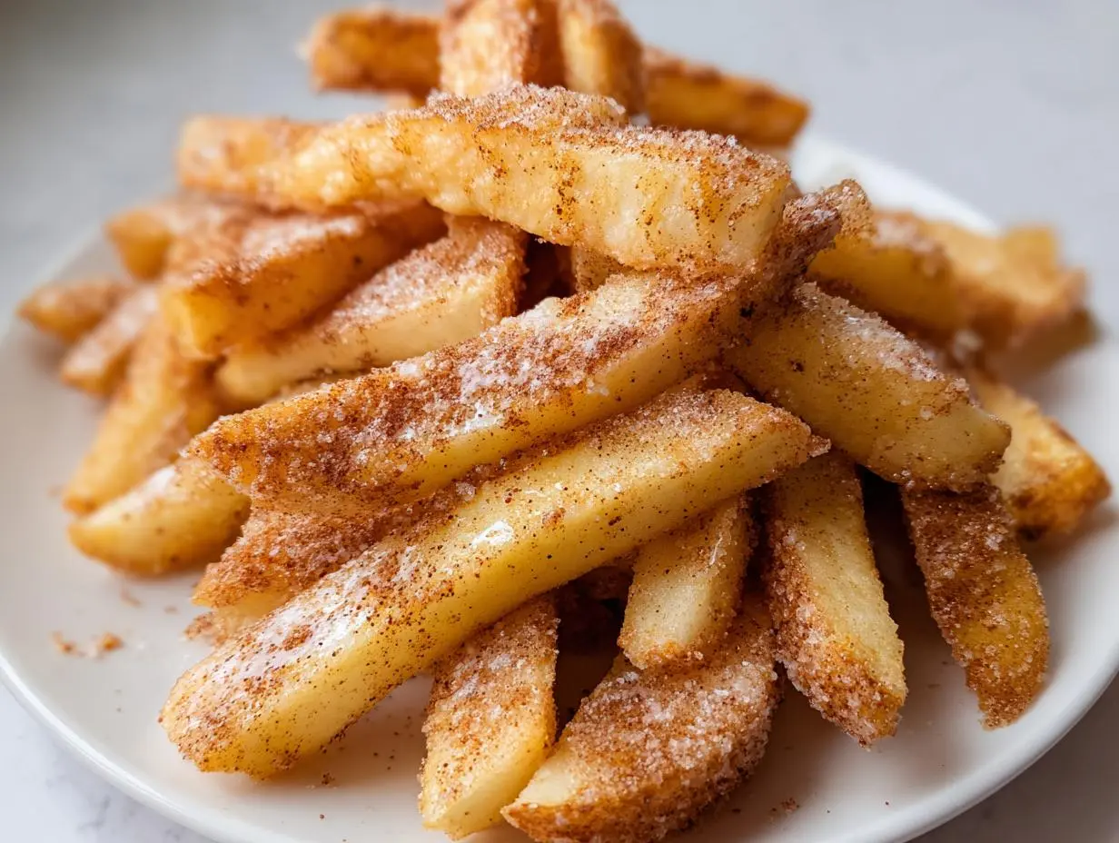 Air Fryer Apple Fries