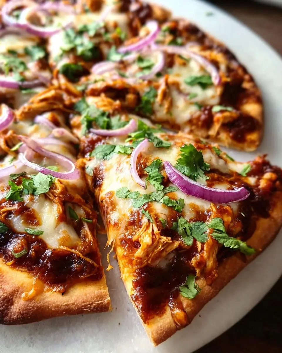 BBQ Chicken Flatbread Recipe 1 BBQ Chicken Flatbread Recipe