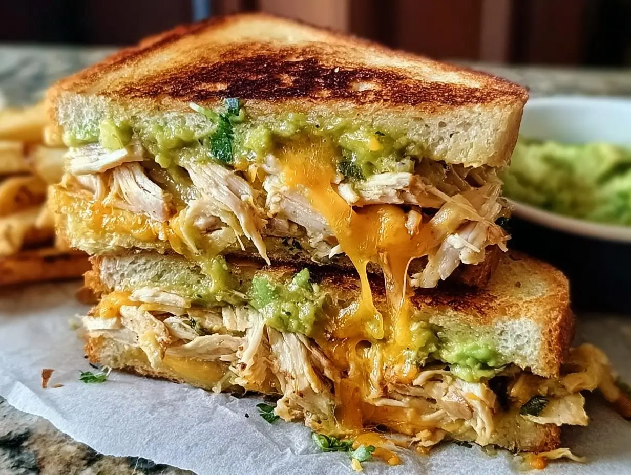 Chicken Avocado Melt Sandwich