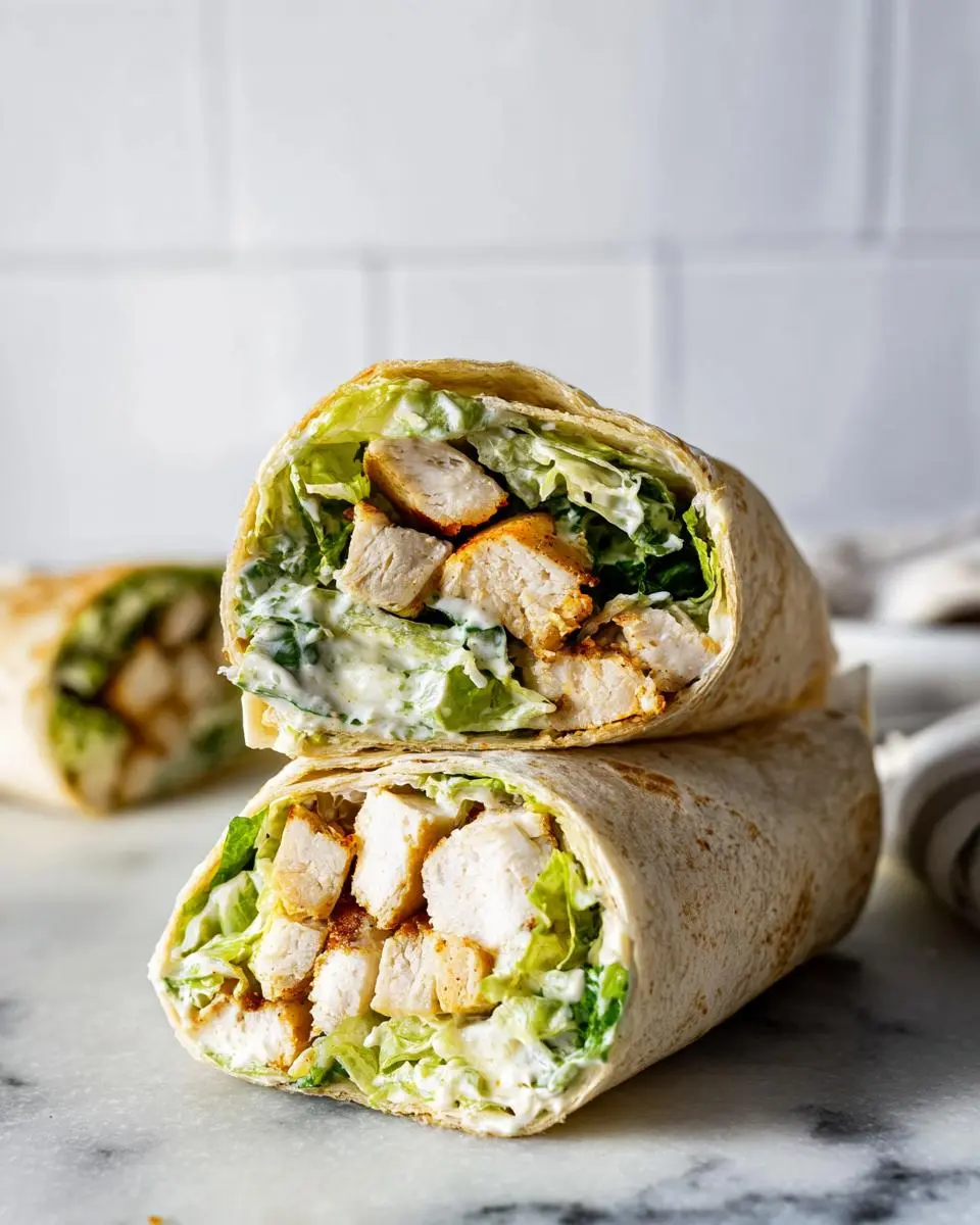 Chicken Caesar Wrap Triumph 2 Chicken Caesar Wrap