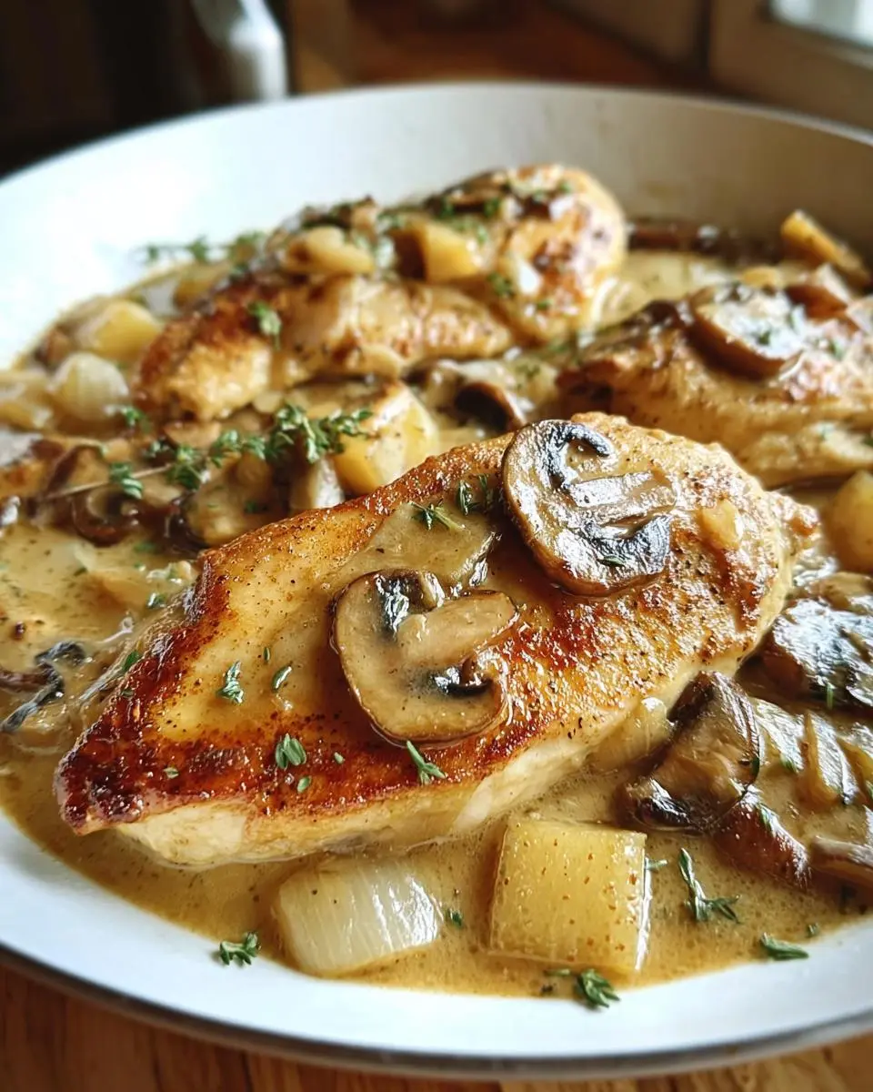 Amazing Chicken Normandy Recipe 1 Chicken Normandy or French Apple Cider Chicken