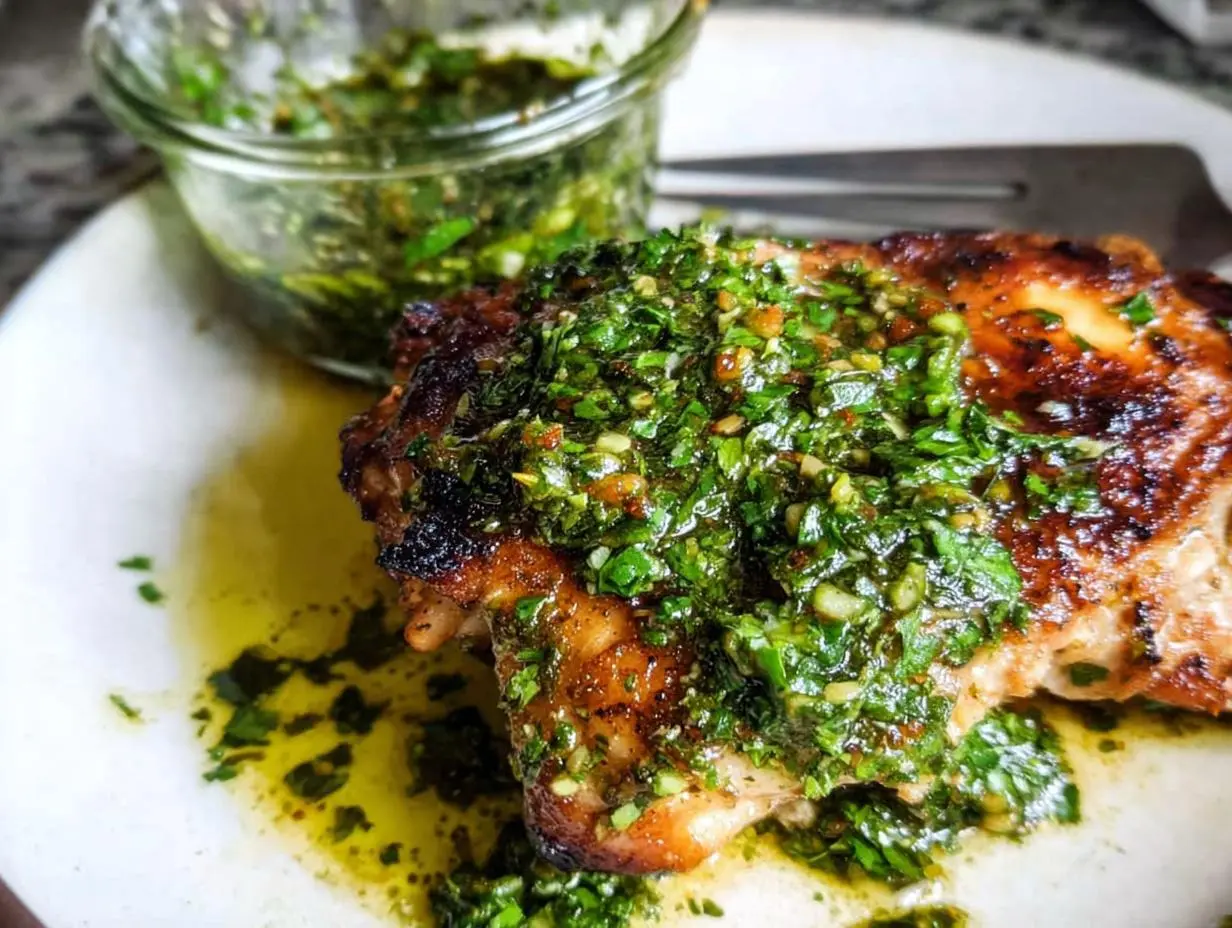 Chimichurri Chicken Thighs