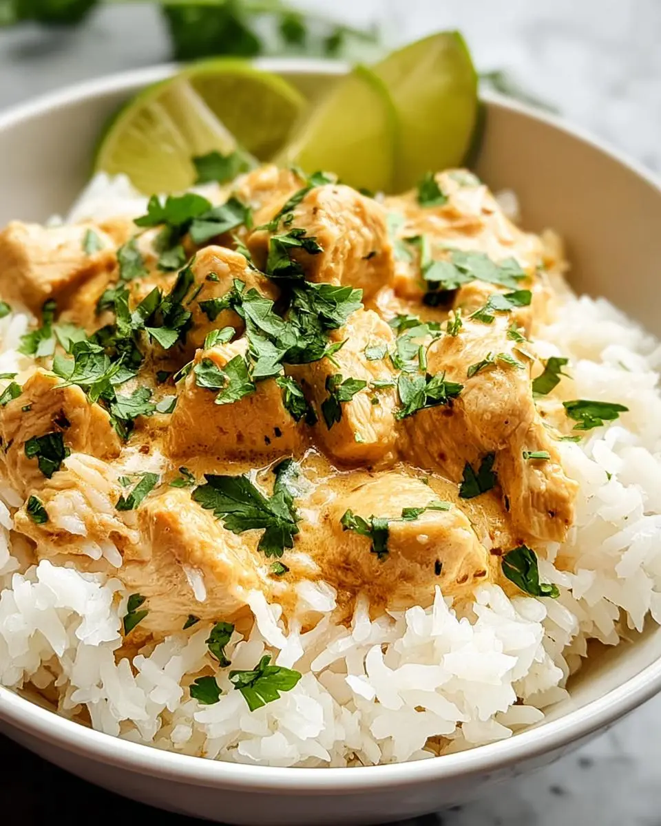 Pot Coconut Chicken Rice Bowl 2 Coconut Chicken Rice Bowl