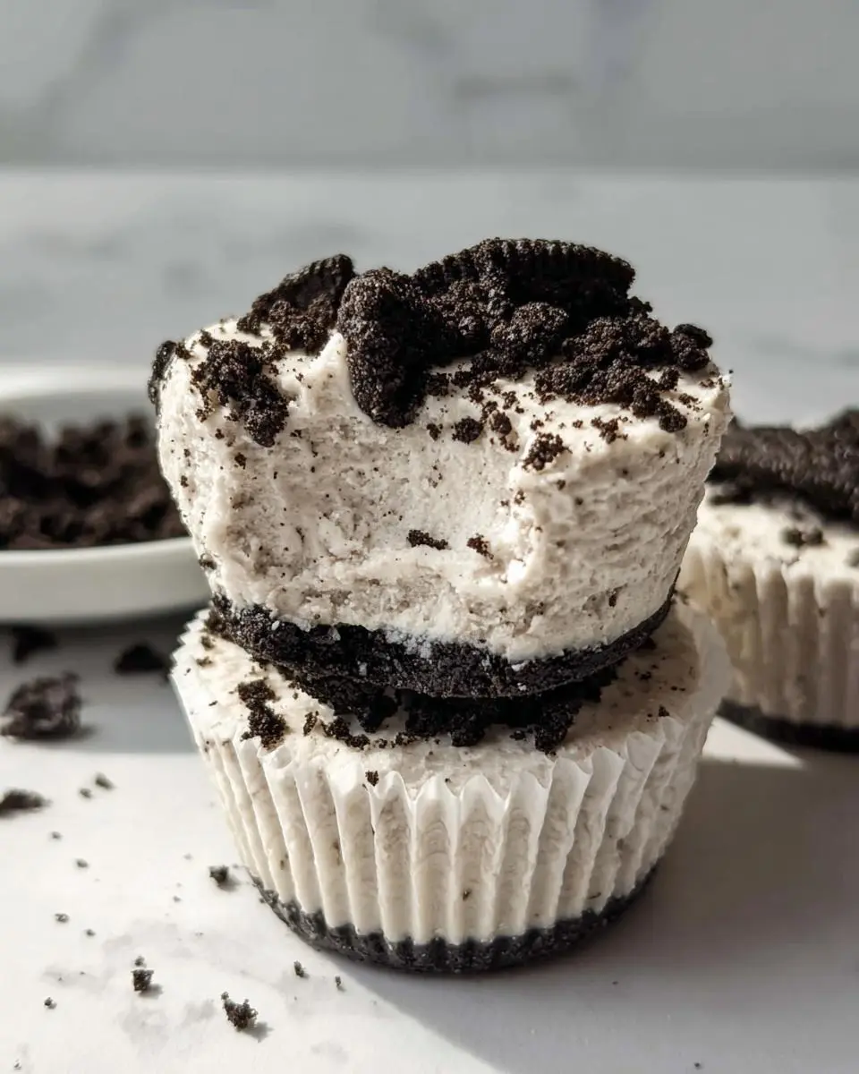 No-Bake Oreo Cheesecake 1 Healthy No-Bake Oreo Cheesecake Bites
