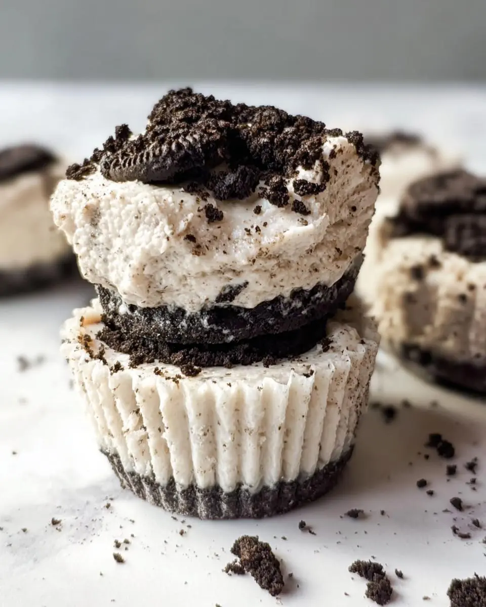 No-Bake Oreo Cheesecake 2 Healthy No-Bake Oreo Cheesecake Bites