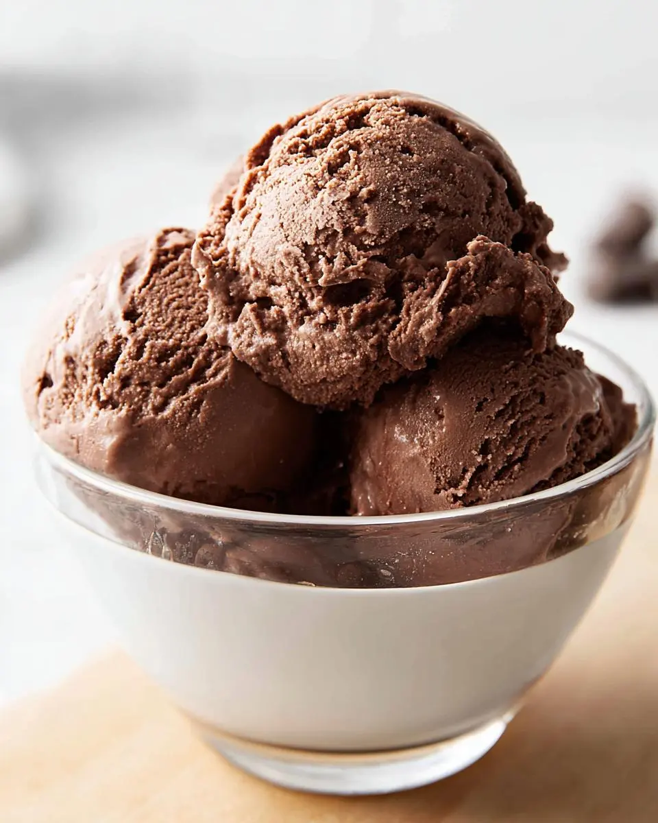 Homemade Chocolate Ice Cream 1 Homemade Chocolate Ice Cream