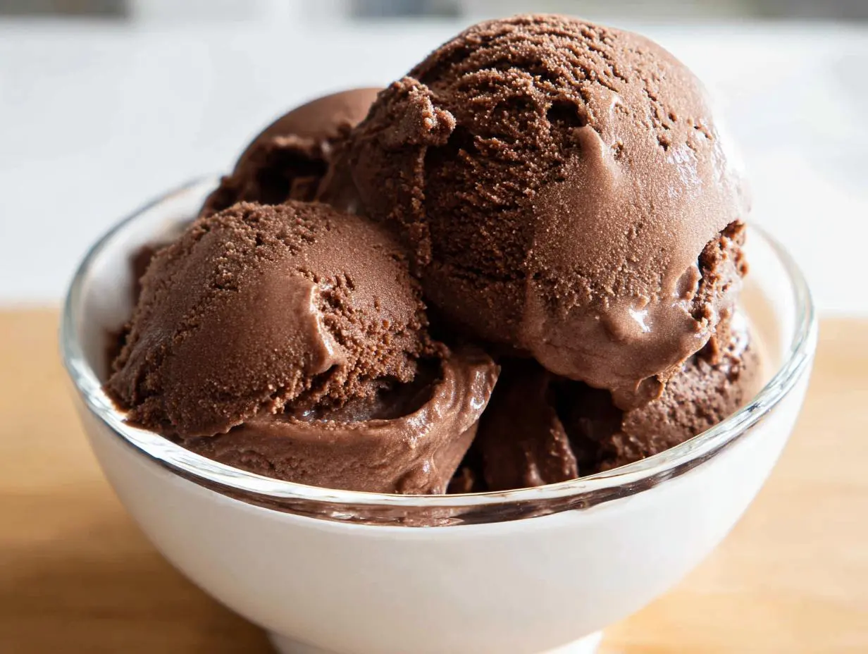 Homemade Chocolate Ice Cream