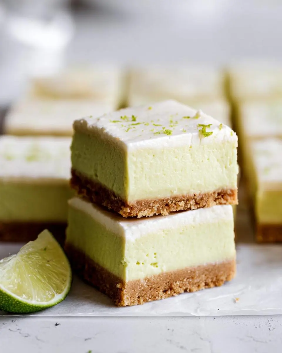 Key Lime Pie Bars 1 Key Lime Pie Bars