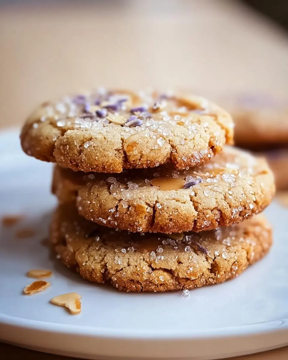 Lavender Honey Crunch Cookies 2 Lavender Honey Crunch Cookies