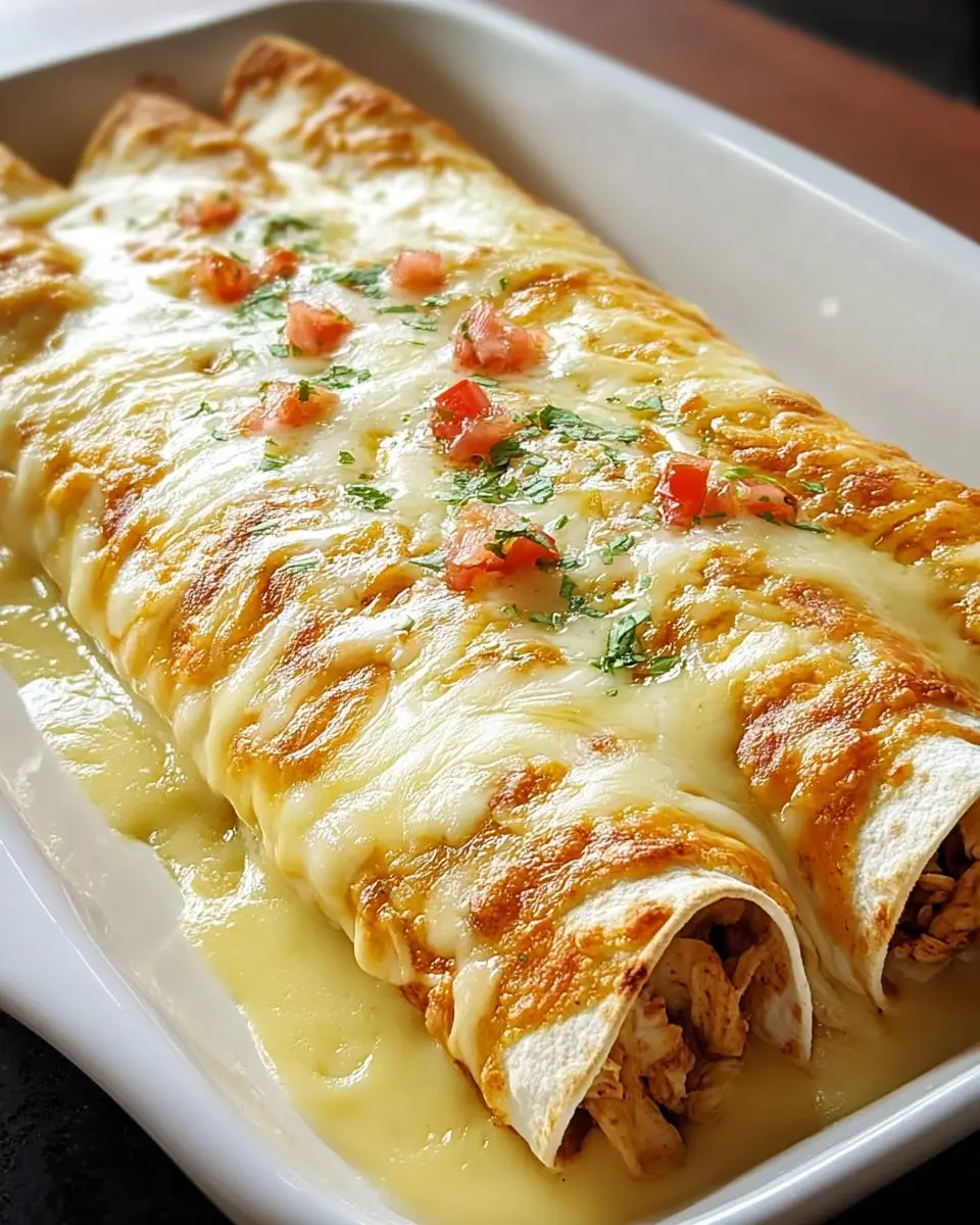 Queso Chicken Enchiladas 1 Queso Chicken Enchiladas