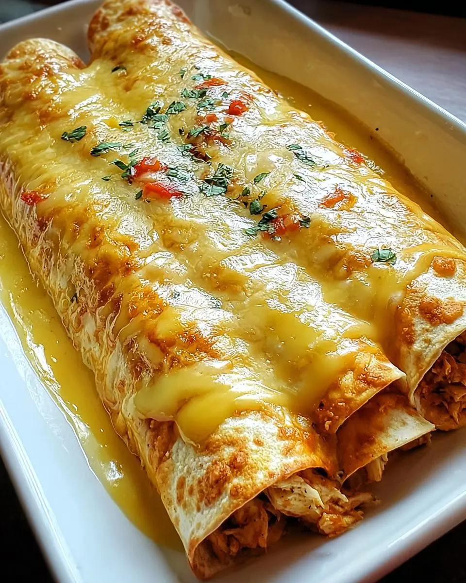 Queso Chicken Enchiladas 2 Queso Chicken Enchiladas
