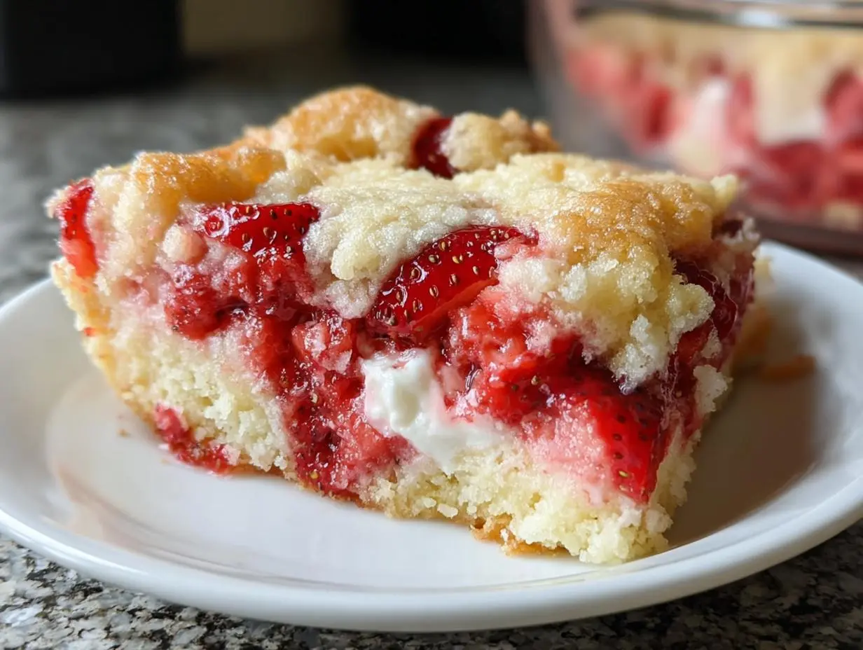 Strawberry Cheesecake Cake Recipe