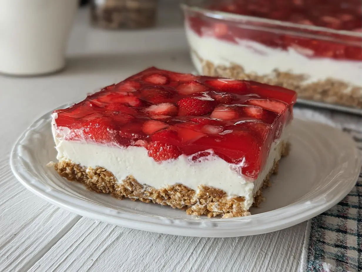 Strawberry Pretzel Salad Recipe