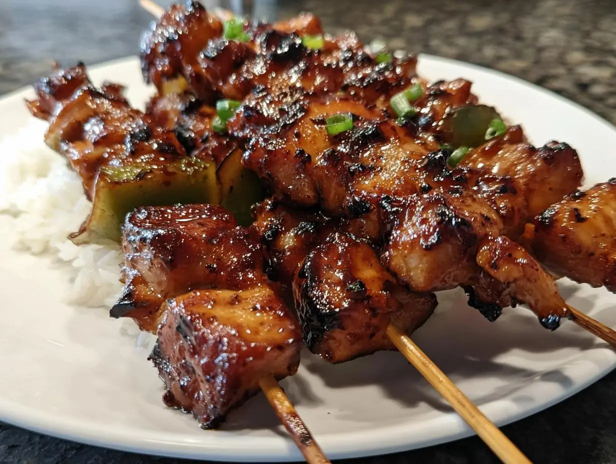 Teriyaki Chicken Skewers
