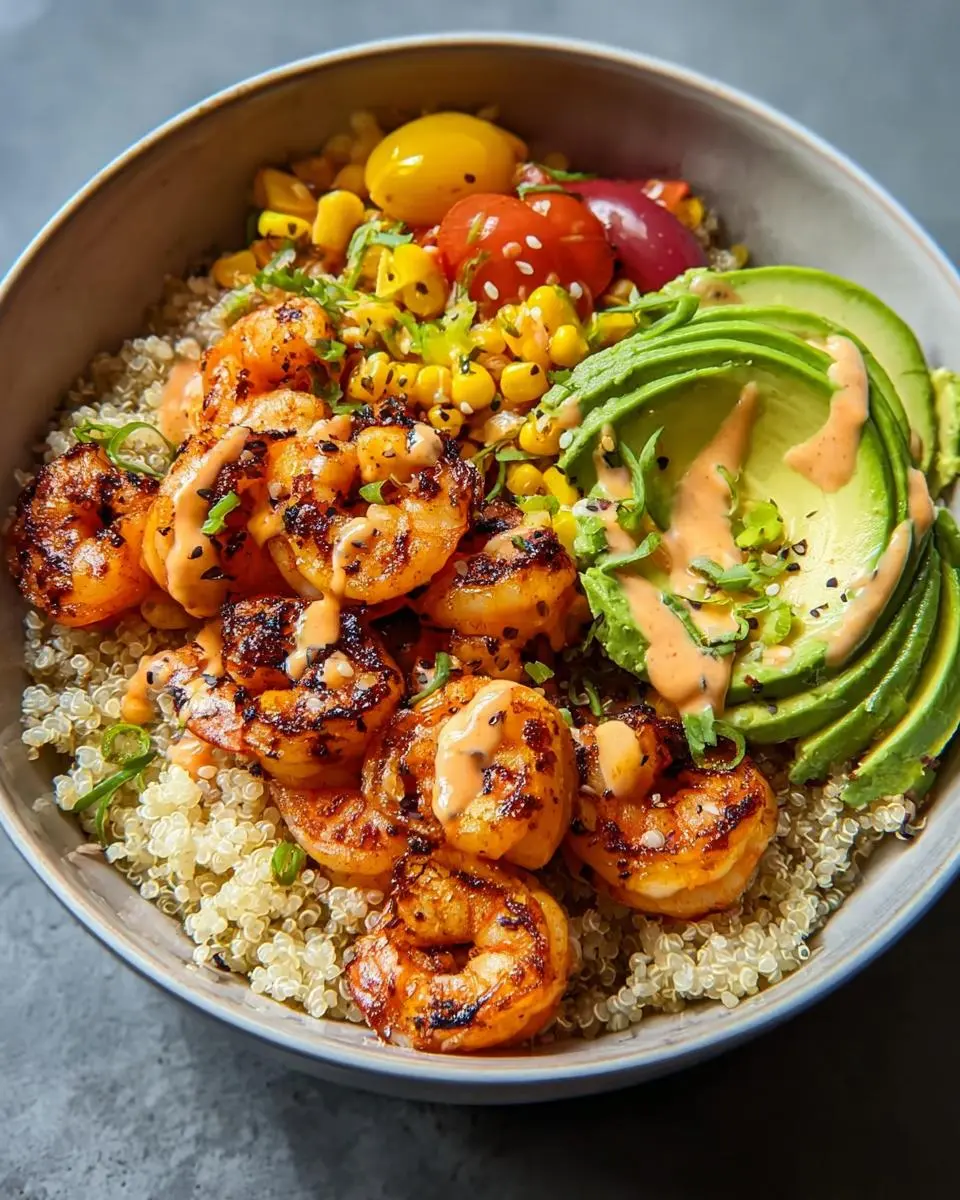 Ultimate Charred Shrimp and Avocado Bowl 1 The Ultimate Charred Shrimp and Avocado Bowl