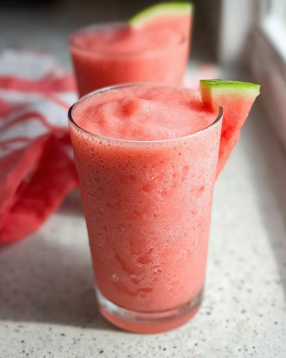 Watermelon Smoothie Recipe 1 Watermelon Smoothie Recipe