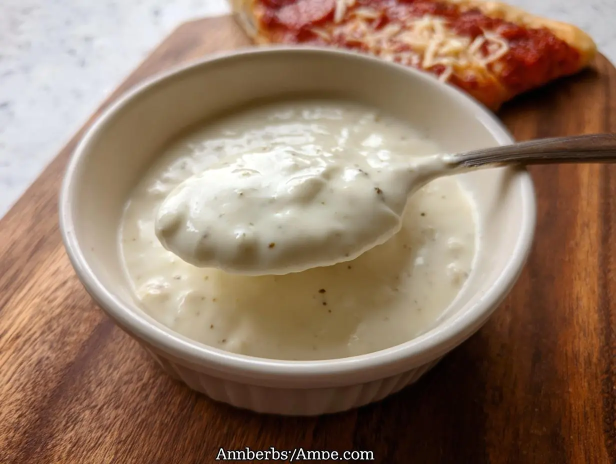White Garlic Sauce for Pizza
