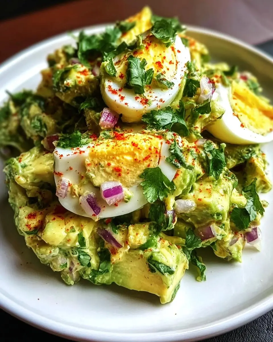 10-Minute Workout Egg Avocado Salad Fuel 2 Workout Egg Avocado Salad